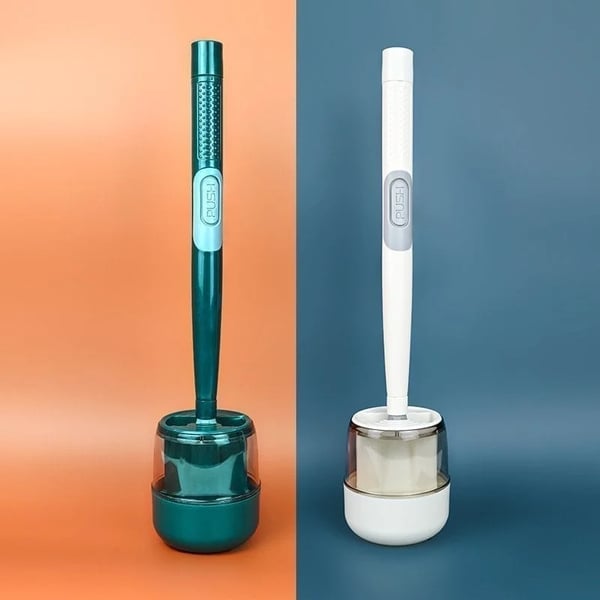 🔥Last Day Promotion - 49% OFF🔥Household punch-free wall hanging long handle silicone toilet brush（🔥BUY 2 FREE SHIPPING）