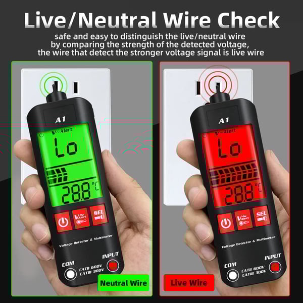 🔥LAST DAY 48% OFF🔥A1 Fully Automatic Anti-Burn Intelligent Digital Multimeter