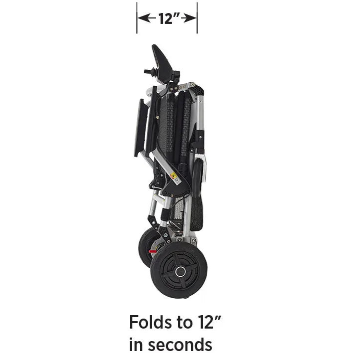 🔥Almost sold out⚡ Folding Power Chair Left- or Right-handed Control✨✅450-lb Weight Capacity