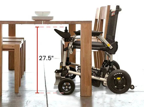 🔥Almost sold out⚡ Folding Power Chair Left- or Right-handed Control✨✅450-lb Weight Capacity